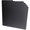 Glorious Vinyl LP Divider Set Black (6 pcs)