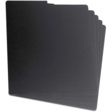 Glorious Vinyl LP Divider Set Black (6 pcs) lemezjátszó tartozék