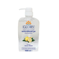 GLORY Kéz- és bőrfertőtlenítő gél 1liter Glory citrom tisztító- és takarítószer, higiénia
