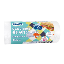 GLOSSY hűtő és uzsonnás tasak 2L 100db/tek papírárú, csomagoló és tárolóeszköz