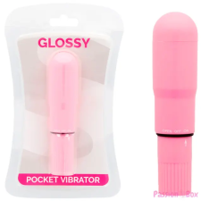 GLOSSY POCKET VIBRÁTOR - PINK vibrátorok