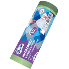 GLOSSY szemeteszsák 60 l 10 db tisztító- és takarítószer, higiénia