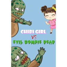 Glue_BQ Chibi Girl Vs Evil Zombie Dead (PC - Steam elektronikus játék licensz) videójáték