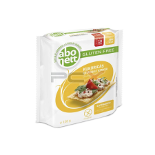 - Gluténmentes abonett extrudált kenyér kukorica 100g reform élelmiszer