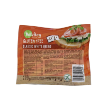 Gluténmentes balviten szeletelt fehér kenyér 190g pékárú
