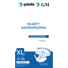 GM Nadrágpelenka éjszakai XL (3730 ml) - 30db gyógyászati segédeszköz