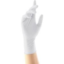 GMT Gumikesztyű latex púdermentes S 100 db/doboz, GMT Super Gloves fehér védőkesztyű