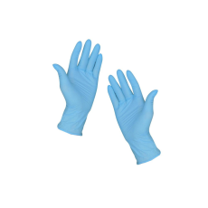 GMT Gumikesztyű nitril púdermentes L 100 db/doboz, GMT Super Gloves kék