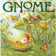 Gnome Life Mini Wall Calendar 2025 naptár, kalendárium