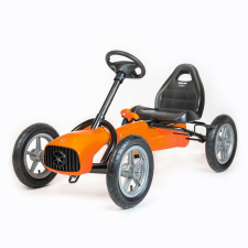  Go-kart Baby Mix Buggy pedálos gyerek gokart narancssárga lábbal hajtható járgány