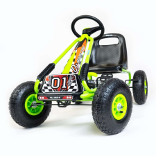 Go-kart Baby Mix Razor pedálos gyerek gokart zöld lábbal hajtható járgány
