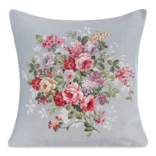  Gobelin párnahuzat virágos 4088 Szürke 45x45 cm - 5 cm lakástextília