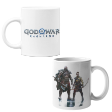  God of War Kratos &amp; Atreus - Fehér Bögre bögrék, csészék
