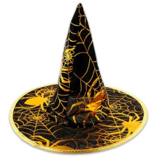 Godan Arany pókhálós boszorkány kalap jelmez