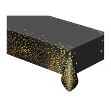 Godan Beauty &amp; Chrarm: Fekete-arany pöttyös terítő lakástextília