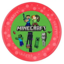 Godan Minecraft: Műanyag tányér - 21 cm party kellék