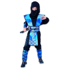 Godan Ninja jelmez, kék színű - 120-130-as méret jelmez