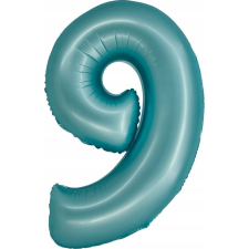 Godan Szám Fólia Lufi - 76 cm, 9-es, Kék (CH-SJN9) party kellék