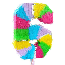 Godan Szám formájú pinata - 6-os szám party kellék