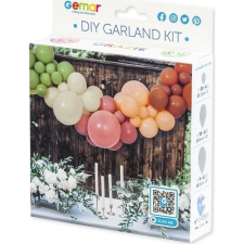 Godan Színes Boho léggömb, lufi girland szett 65 darabos (8021886031331) party kellék