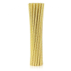 Godan Szívószál arany Gold Chevron 12 db-os