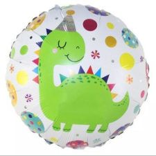 Godan Szülinapos dinoszaurusz mintás fólia lufi - 36 cm party kellék
