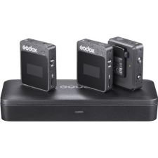Godox MoveLink II M2 2.4Ghz Mikrofon Rendszer -Vezetéknélküli Mic |2+1 mikrofon