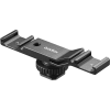 Godox VMS-H03 Kettős Vakupapucs Adapter Mikrofonhoz és Kiegészítőkhöz -Dupla Cold-Shoe Osztó