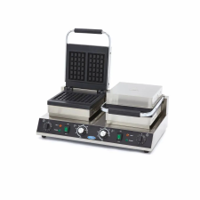  Gofrisütő klasszikus belga gofri - Dupla - 4 gofri - Maxima 09365106 gofrisütő