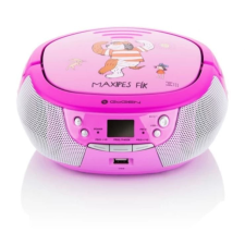 GoGEN Maxipes FIK Hordozható CD-lejátszó, Rózsaszín hordozható cd lejátszó