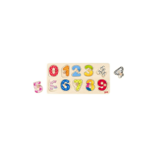Goki 57480 fogantyús kirakó tanulj számolni puzzle, kirakós