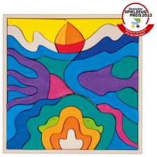 Goki Fa építőjáték, óceán 29 db-os készlet barkácsolás, építés