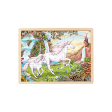 Goki fa puzzle egyszarvú, 48 darab. puzzle, kirakós