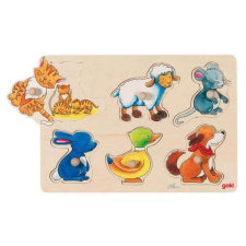 Goki Fogós puzzle, állatos - GOKI GK57929 puzzle, kirakós