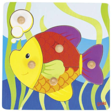 Goki Fogós puzzle, hal, GOKI GK57554 puzzle, kirakós