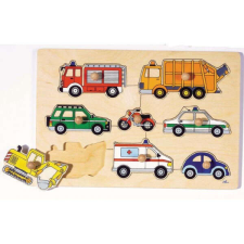 Goki Fogós puzzle, járművek - GOKI GK57996 puzzle, kirakós