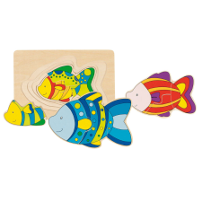 Goki Halas 3 réteges formapuzzle puzzle, kirakós
