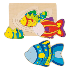 GOKI réteges puzzle halak puzzle, kirakós
