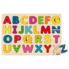 Goki Színes ABC puzzle - GOKI GK57672 puzzle, kirakós