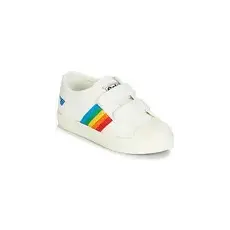 Gola Rövid szárú edzőcipők COASTER RAINBOW VELCRO Fehér 29