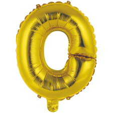  Gold, Arany O betű fólia lufi 45 cm party kellék