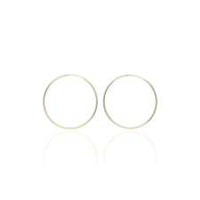 Gold earrings for ladies AU58006 - 14 karátos arany női karika fülbevaló fülbevaló