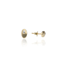 Gold earrings for ladies AU67158 - 14 karátos arany női beszúrós fülbevaló fülbevaló