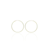 Gold earrings for ladies AU70747 - 14 karátos arany női karika fülbevaló