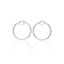 Gold earrings for ladies AU72924 - 14 karátos arany női karika fülbevaló fülbevaló