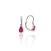 Gold earrings for ladies AU75476 - 14 karátos arany fülbevaló elöl kapcsolódó zárral