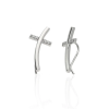 Gold earrings for ladies AU80680 - 14 karátos arany női füldísz 1 db