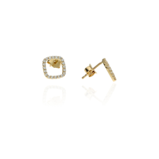 Gold earrings for ladies AU85582 - 14 karátos arany női beszúrós fülbevaló fülbevaló