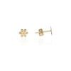 Gold earrings for ladies AU86348 - 14 karátos arany női beszúrós fülbevaló