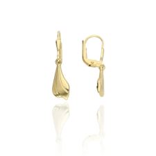 Gold earrings for ladies AU86901 - 14 karátos arany női lógós fülbevaló fülbevaló
